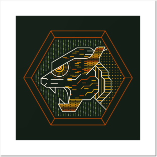 Tigers Hex Posters and Art